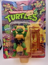 Playmates Toys Teenage Mutant Ninja Turtles Raphael Moc Action Figure - 5003
