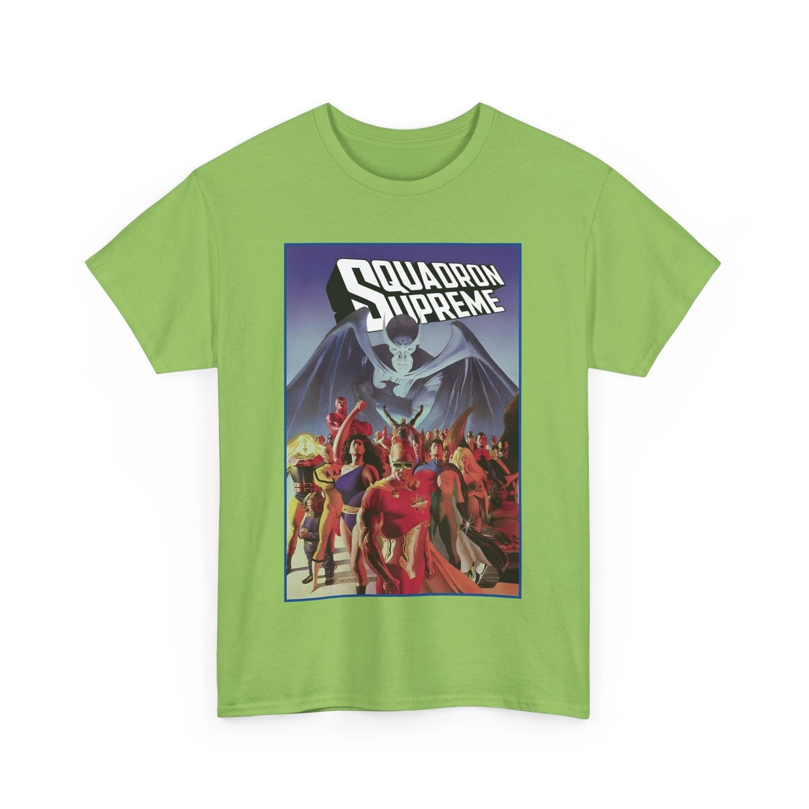 Squadron Supreme T-Shirt - Alex Ross Art - Marvel Comics - Hyperion, Nighthawk