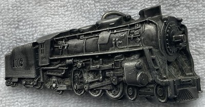 Vintage Bergamot Belt Buckle - Locomotive ￼K-39 1978