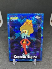 Topps Chrome Sapphire SpongeBob SquarePants Captain Magma