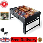 Portable Foldable Stainless Steel BBQ Grill - Perfect for Outdoor Adventures