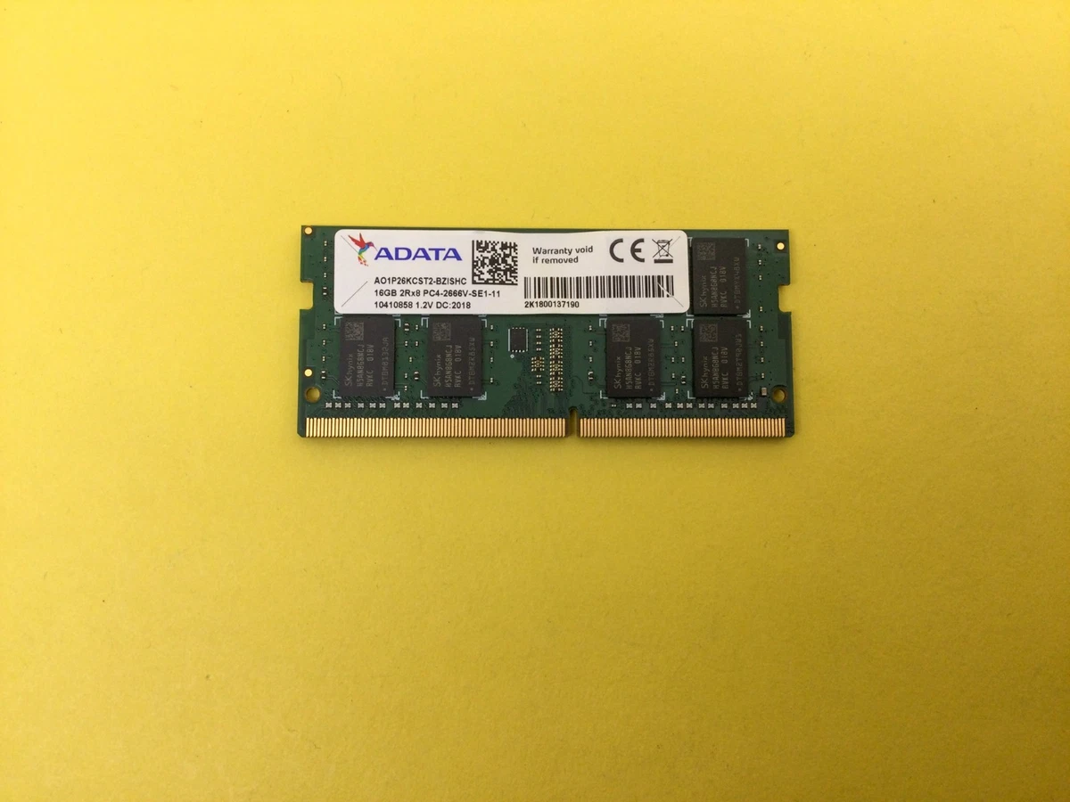 ADATA DDR4 SDRAM 16 GB Capacity per Module Memory (RAM) for sale