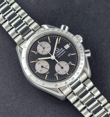 Vintage Omega Speedmaster watch 3511.50 Reverse Panda 1993 Serviced Warranty - Image 1 of 4