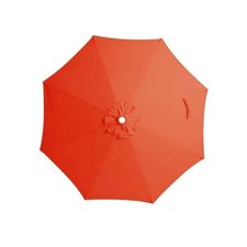 9 ft Patio Umbrella Replacement Canopy for 8 Ribs, Table Market 9FT Orange