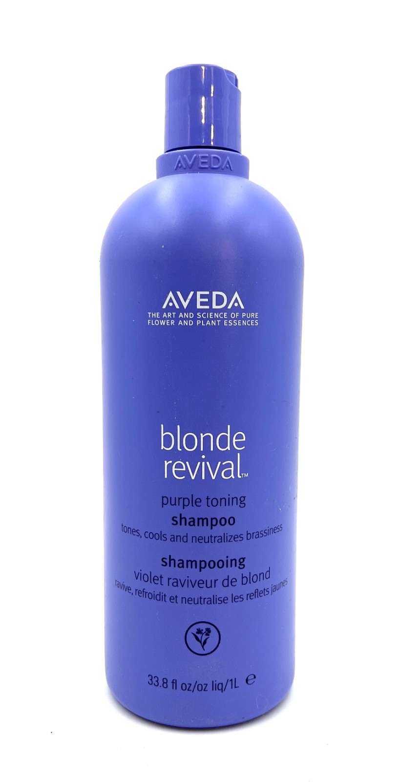New! Aveda BLONDE REVIVAL Purple Toning Shampoo  Jumbo ~ 100