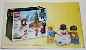 LEGO 40262 Christmas Train Ride Complete with Parts, 3 Mini Figs, Manual and Box