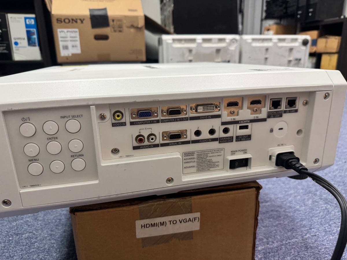Panasonic RZ570 WUXGA PT-RZ570W 5400-Lumen WUXGA DLP Projector