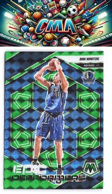 2024-25 Panini Mosaic #18 Dirk Nowitzki Epic Performers Mosaic