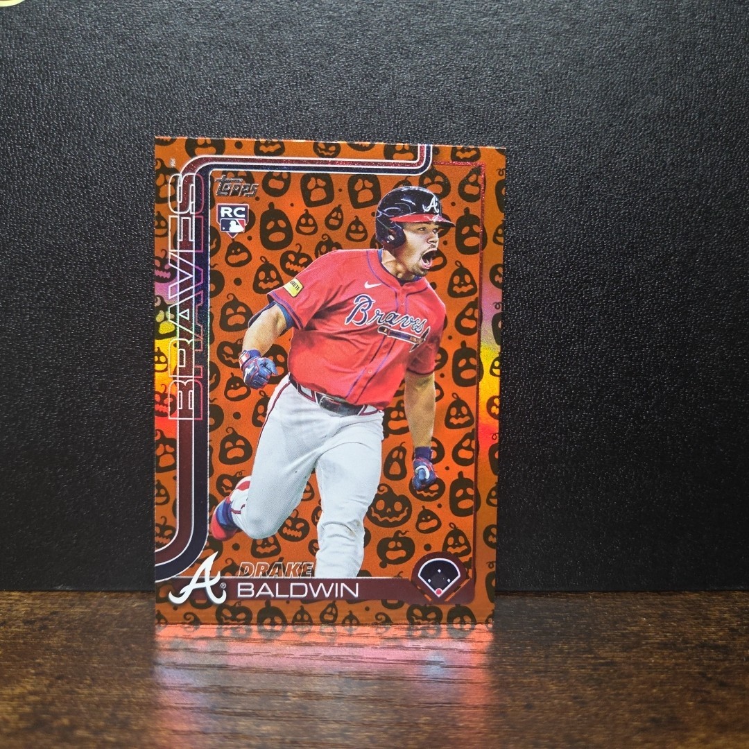 2025 Topps Update Series - Drake Baldwin #US87 Jack-O'-Lantern Foil (RC)