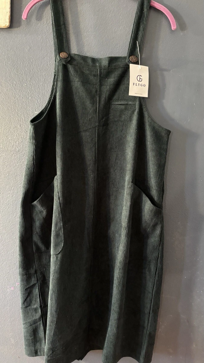 green denim overall dress Judy Blue Sage Denim Mini Skirt Overalls main image 1