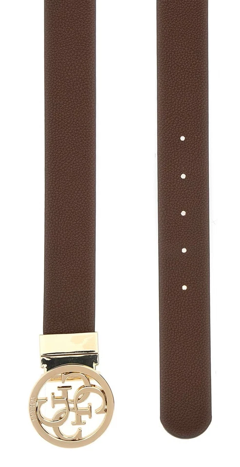 GUESS Noelle Nolana Belt W95 Gürtel Latte Logo hellbraun braun Neu - Bild 3 von 3