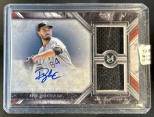 2022 Topps Museum Dylan Cease Single-Player Signature Dual Jersey Auto #/399