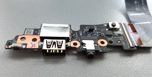 Lenovo Yoga Slim 7 Pro 14ACH5 O USB Audio Power Button Board DA30000NP00 - Photo 3/5
