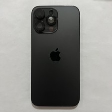 Original Back Glass Housing Cover Frame Replacement For iPhone 14 Pro Max Black