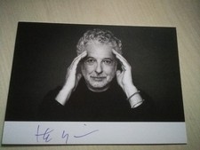 ANDRE HELLER - LIEDERMACHER - ORIG. AUTOGRAMMKARTE  - IN PERSON!!!