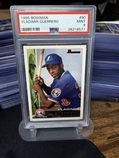Vladimir Guerrero Rookie Cards and Autographed Memorabilia Guide 9