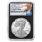 2026-W $1 1-oz Proof American Silver Eagle NGC PF70UC FDI Trump Label Retro Core