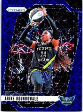 2024 Panini Prizm WNBA Arike Ogunbowale Dallas Wings Blue Velocity