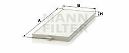 Mann-Filter CU 2506-2 Filter, Innenraumluft FüR Hyundai-image