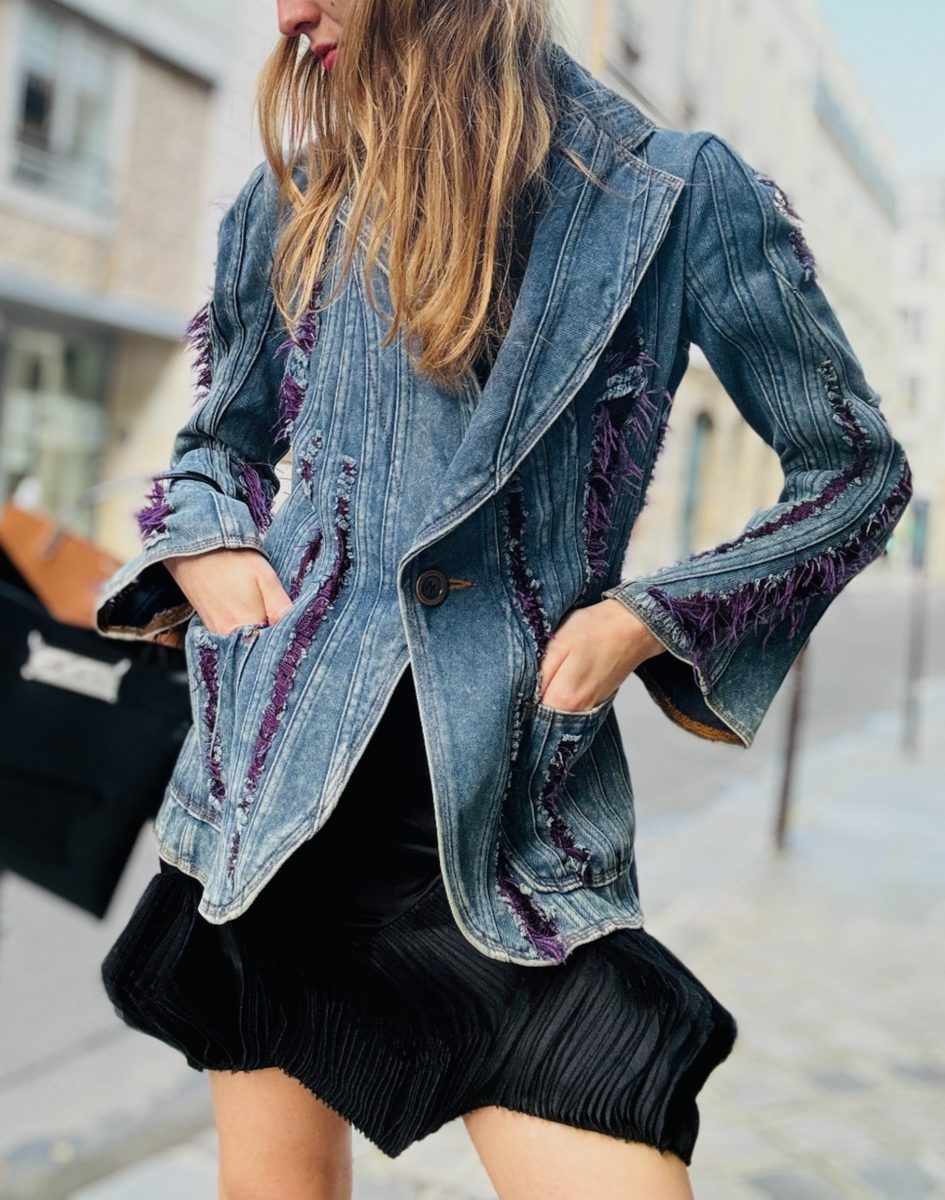 Junya Watanabe SS02 Vintage Denim Runway Jacket SIZE SMALL 2002 | eBay
