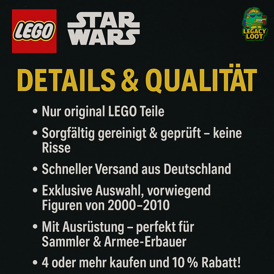 LEGO Star Wars Mystery Bag | Original Minifigur | Sammler Qualität | No B1 Droid - Bild 3 von 4