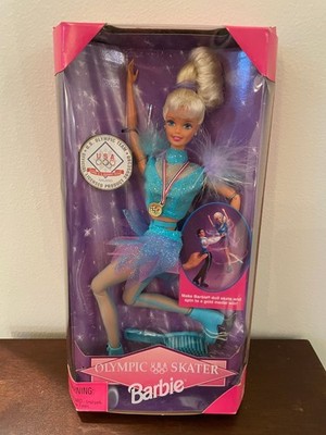 Olympic Skater USA Barbie 1997 Nagano Winter Olympics  #18501 NIB