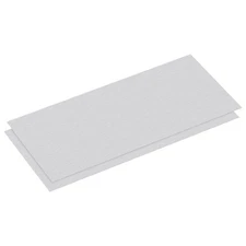 300mm x 150mm x 0.5mm Rectangle 6061 Aluminum Sheet Flat Metal Plate Stock 2Pcs