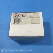 ABB S283-K3A Circuit Breaker, 3 Amp FNOB