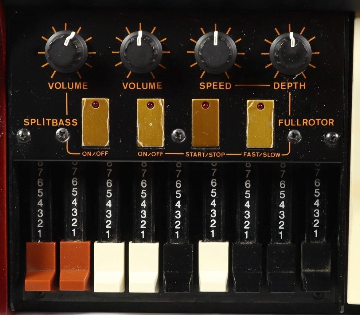 Multivox Firstman FO-999 Drawbar Organ Keyboard w/ Original Box