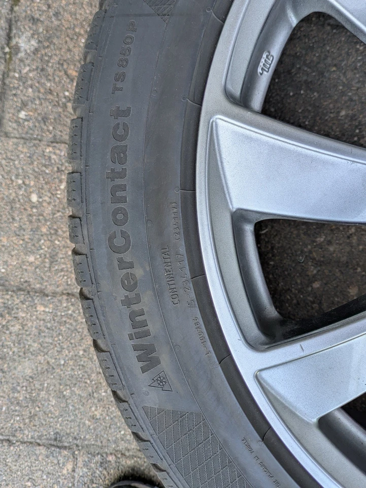 Komplettrad 19 Zoll Rial 8,5Jx19H2 Alufelge mit Continental WinterContact 245/45 - Bild 4 von 4