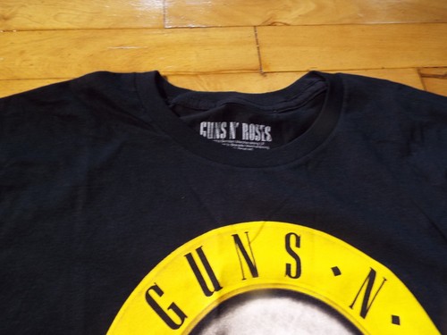 Guns N Roses T Shirt Adult Large Black - Double Guns Graphic - Short Sleeve - Picture 4 of 7