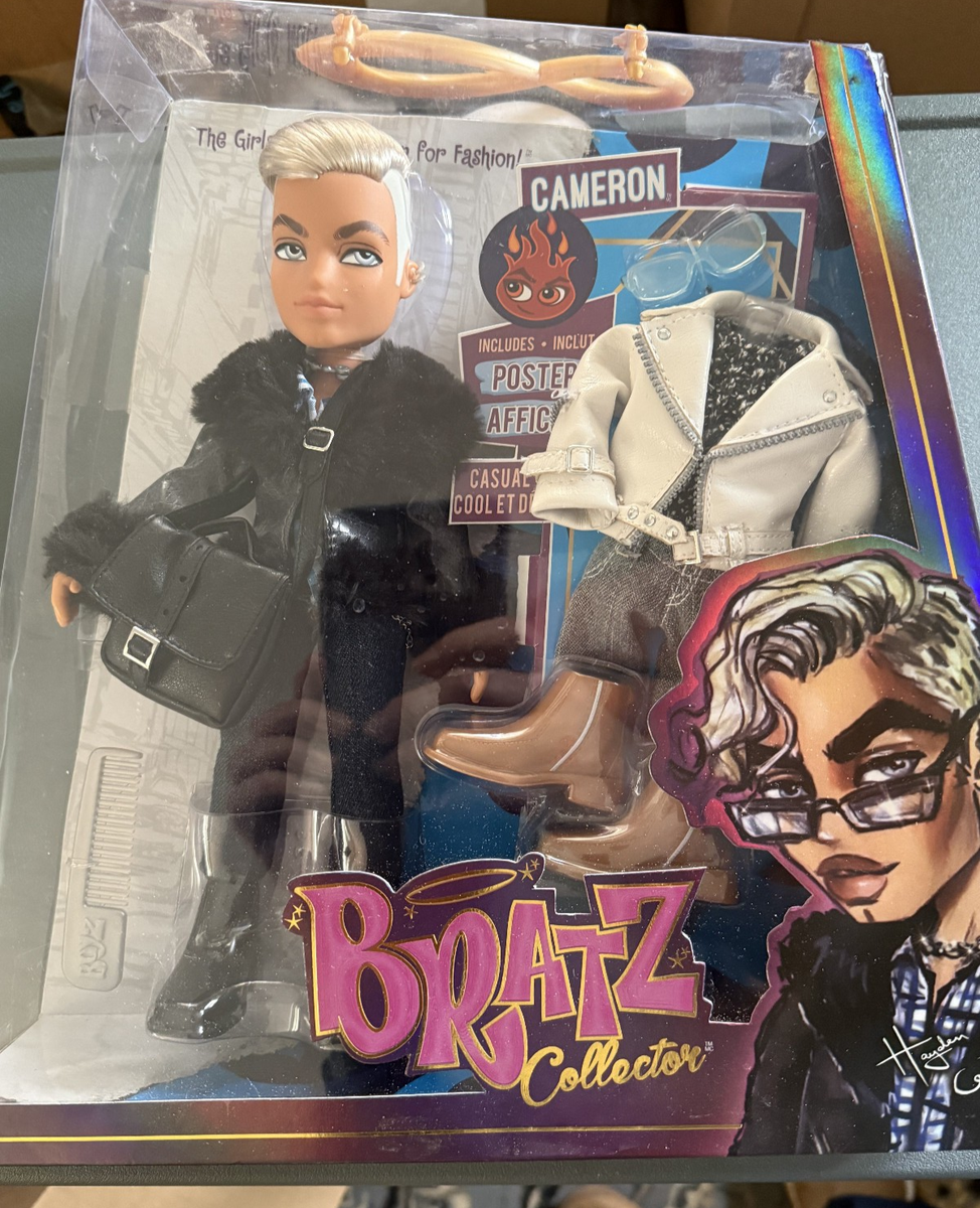 MGA 2018 Bratz Collector Cameron Hayden Williams Fashion Doll New