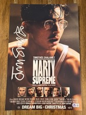 Josh Safdie ‘Marty Supreme' Movie Director Signed 12x18 Photo Beckett