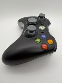 Microsoft Xbox 360 Wireless Controller Black / Gray Genuine OEM Tested Working