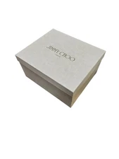 Jimmy Choo EMPTY Gift Box Tissue Paper 10 x 8.5x 5.5 in