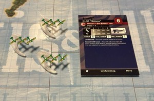 Axis & Allies - War At Sea - Forumini: KI 51 Sonia - Japan Plane - Deck 2