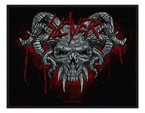 SLAYER Dämonic 2009 - GEWEBT NÄHEN AUFNÄHER offizielle Ware - Bild 1 von 1