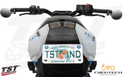 Suzuki GSX8S GSX8R integrated tail light TST Industries | eBay