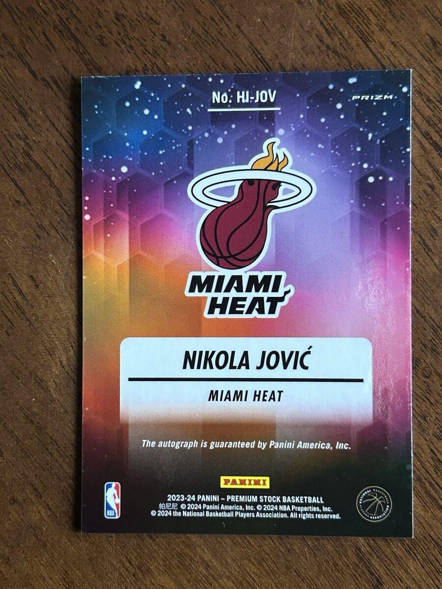 Nikola Jovic 2023-24 Panini NBA Hoops Premium Stock Hoops Nikola Jovic 2023-24 Panini NBA Hoops Premium Stock Hoops