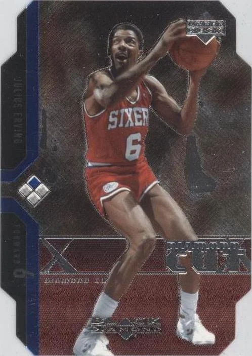 2004-05 Upper Deck Black Diamond - Julius Erving #DC25