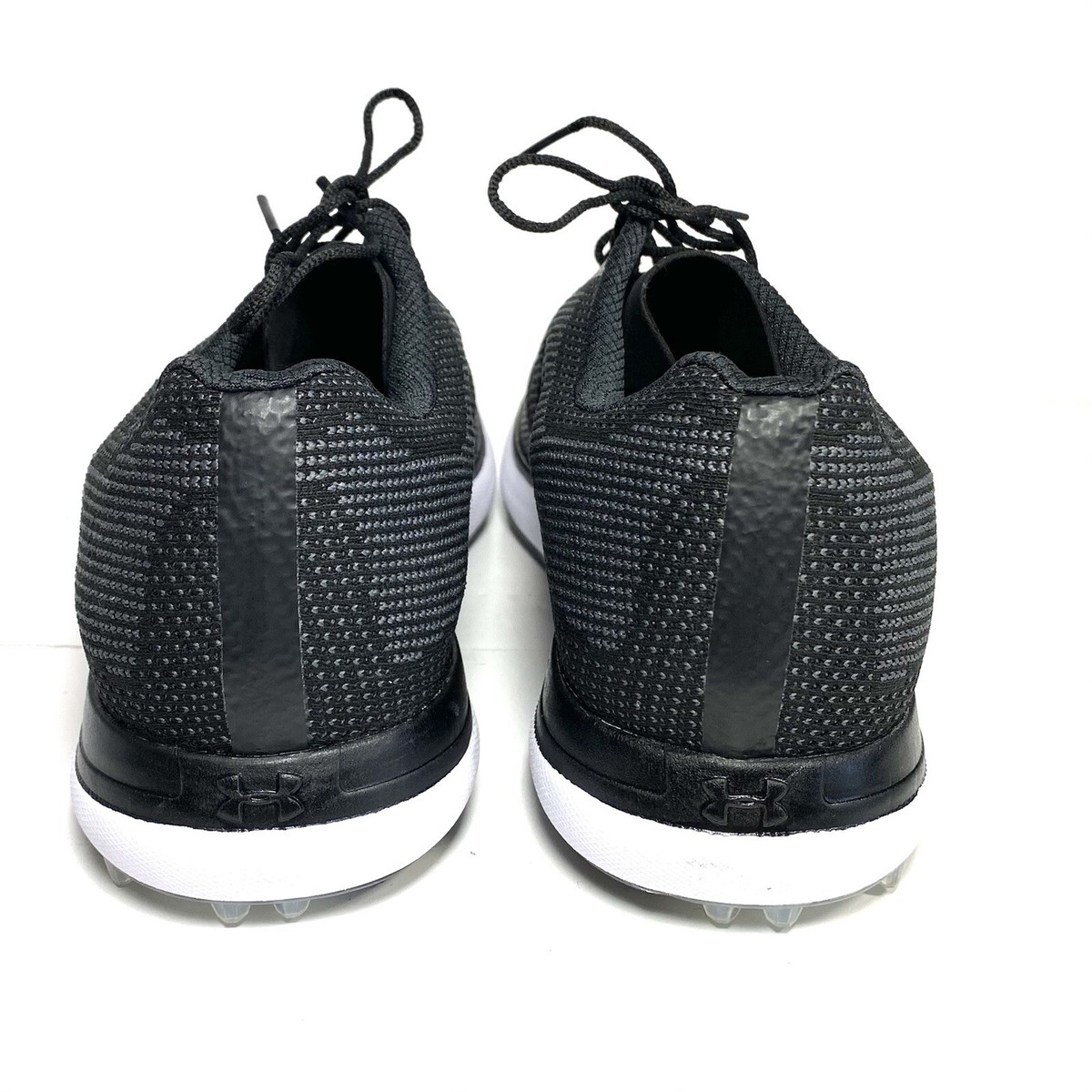 Under Armour Mens UA Tour Tips Knit SL Golf Shoes Size Black 3020991-001 NEW Under Armour UA Tour Tips Knit SL NEW Mens Golf Shoe 3020991  main image 3