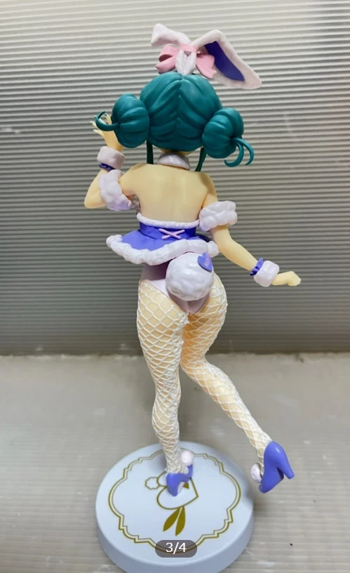 HATSUNE MIKU BiCute Bunnies Figura Conejo Blanco Lavanda ver FuRyu Foto 3 de 4