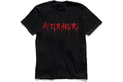 The Weeknd After Hours Vlone shirt mens size L