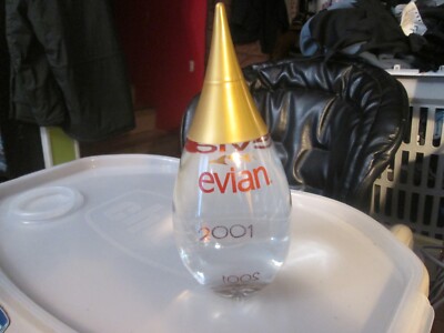 RARE - Collector Bouteille EVIAN Christian LACROIX Rouge
