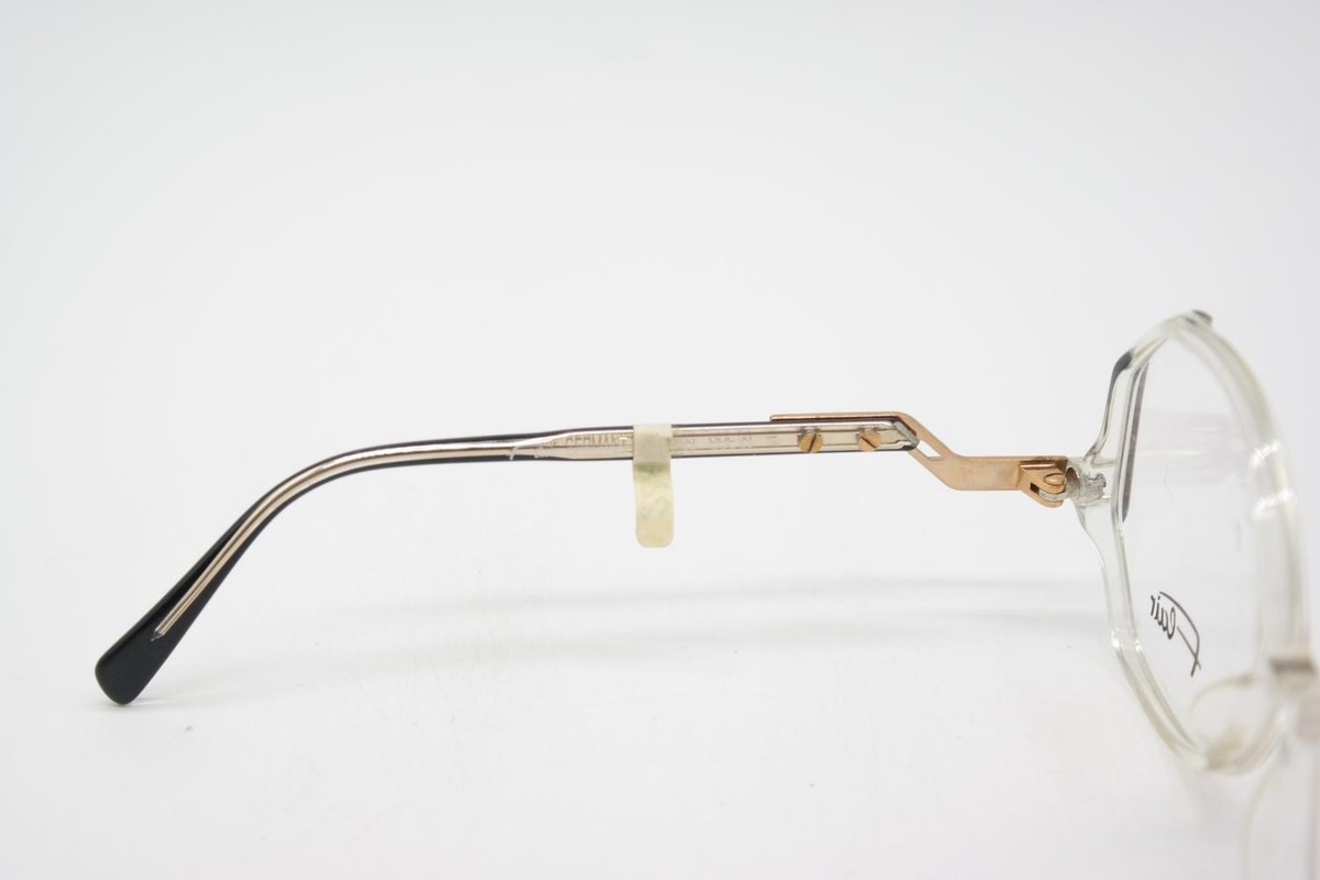 Lunettes Vintage Flair 28 - Monture Ovale Noir Et Or - Allemagne - Neuf Sans étiquette