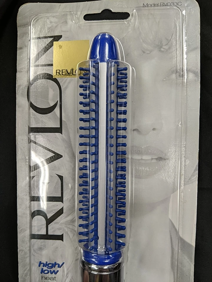 Revlon Platinum Touch Styling Brush 3/4" Barrel Soft Waves Model RV033C Vtg New - Image 2 of 4