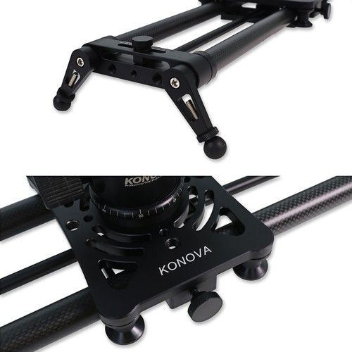 Konova P1 Carbon Camera Slider 80cm(31.5") with Bag Parallax Panorama Stable - Picture 8 of 11