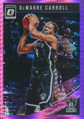 2018-19 Donruss Optic PINK HYPER PRIZM #126 DeMARRE CARROLL - Brooklyn Nets