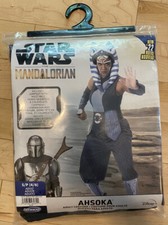 NEW Star Wars Mandalorian Ahsoka Dress Up Play Costume Size Adult S 4/6 Jazwares