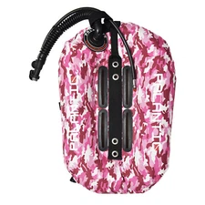 Palantic Donut Wing Single Tank 30 lb Harness System – Pink Camo / White Accent